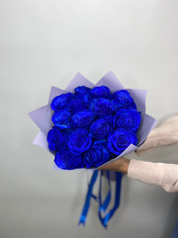 15 синих роз (Эквадор)