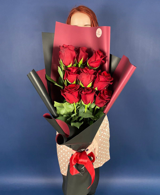 9 красных роз (Эквадор)