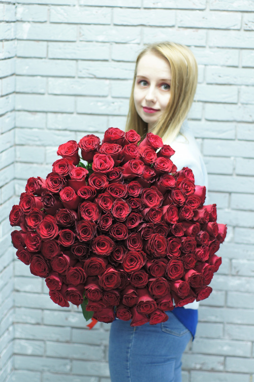 101 красная роза Родос