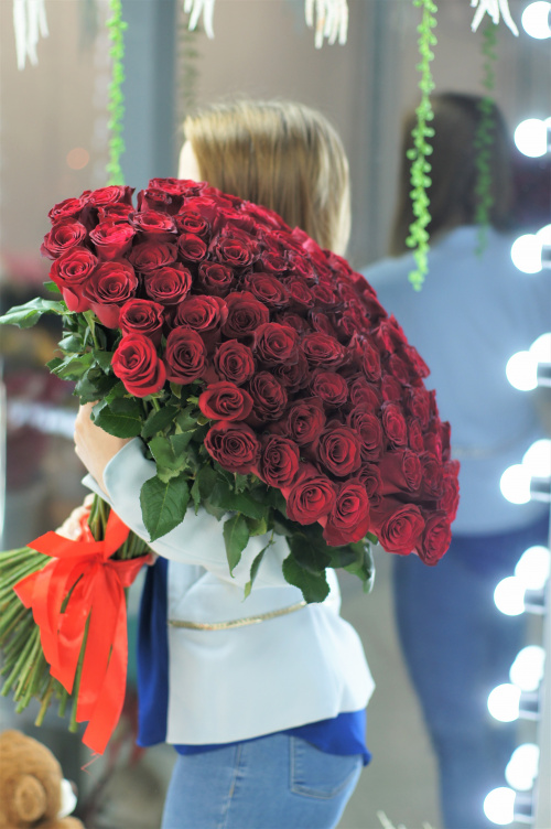 101 красная роза Родос