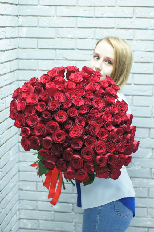 101 красная роза Родос