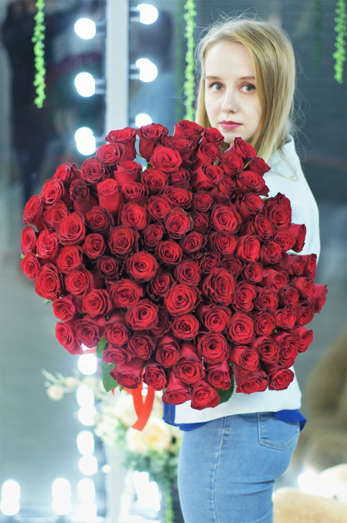 101 красная роза Родос