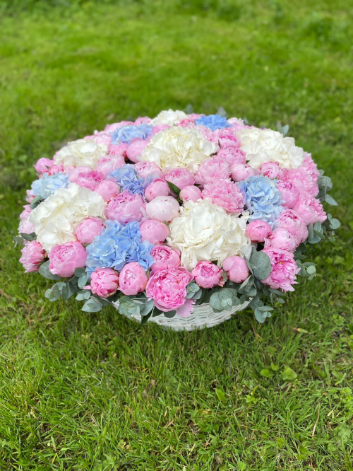 Корзина "Сахарная вата"