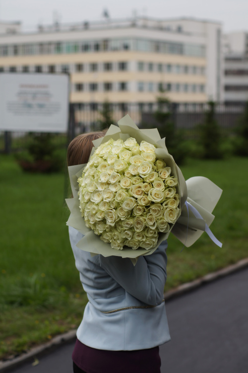 101 белая роза (Кения)