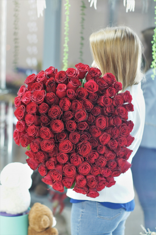 101 красная роза Родос