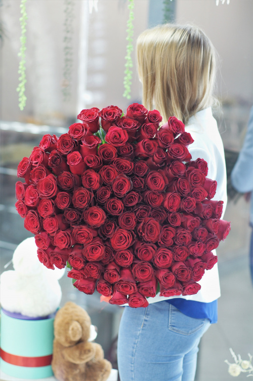 101 красная роза Родос