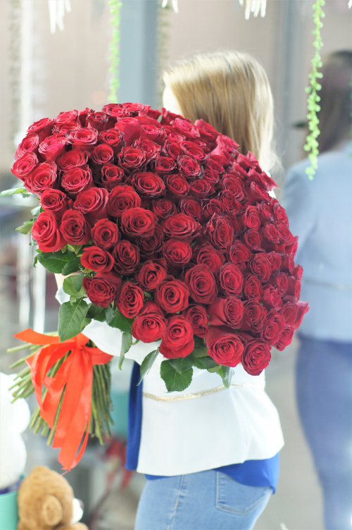 101 красная роза Родос