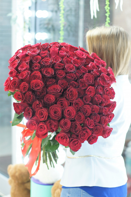 101 красная роза Родос