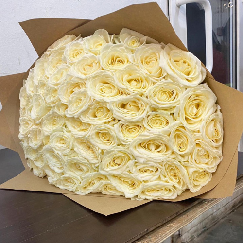 51 белая роза