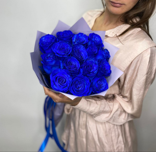 15 синих роз (Эквадор)