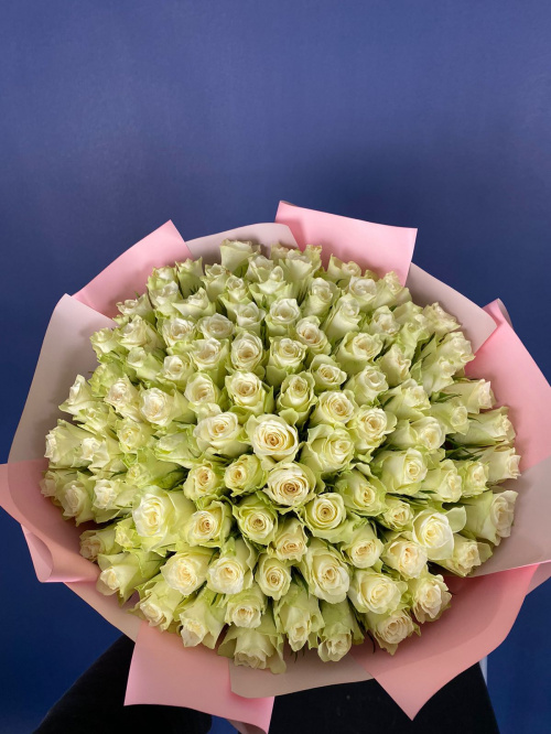 101 белая роза (Кения)