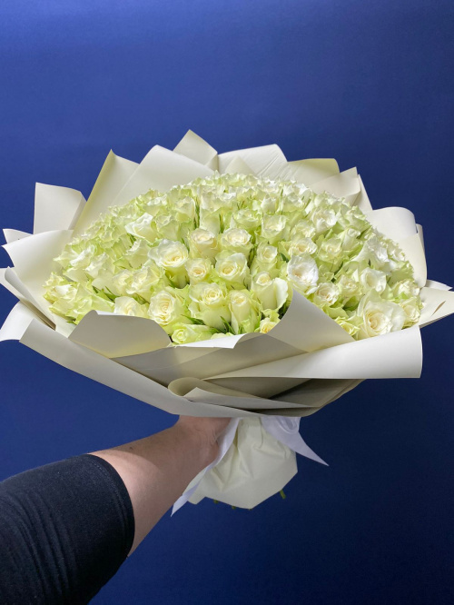 101 белая роза (Кения)