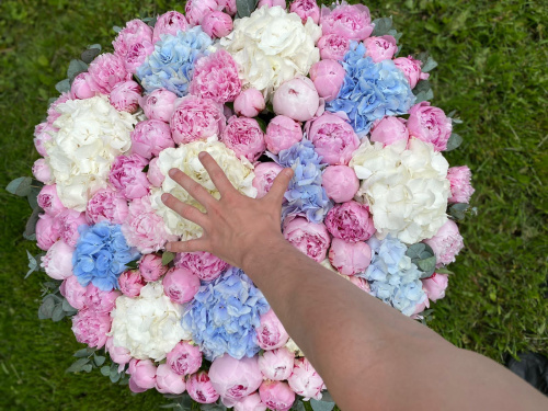 Корзина "Сахарная вата"