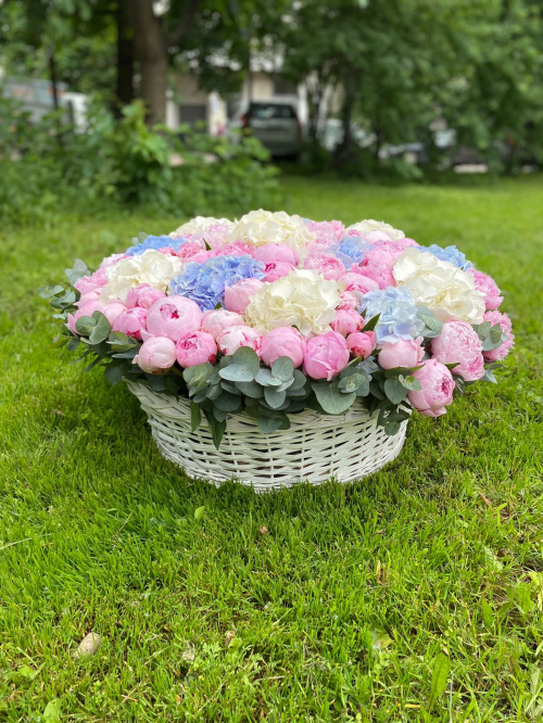 Корзина "Сахарная вата"