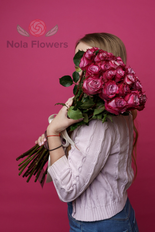 31 фиолетовая роза (Эквадор)