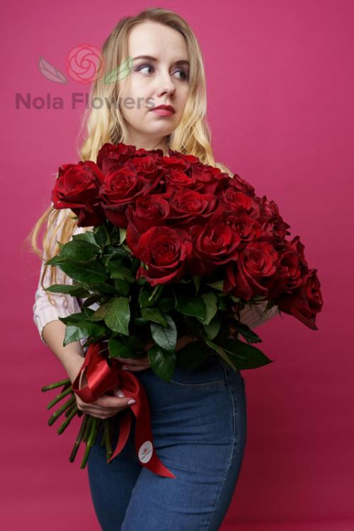 25 красных роз (Эквадор)