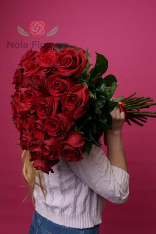 15 красных роз (Эквадор)