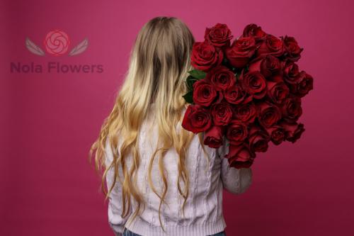 25 красных роз (Эквадор)