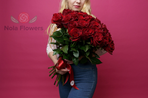 35 красных роз (Эквадор)