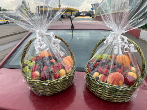 Корзина с фруктами 1шт