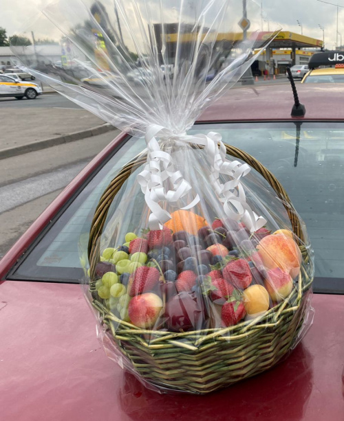 Корзина с фруктами 1шт