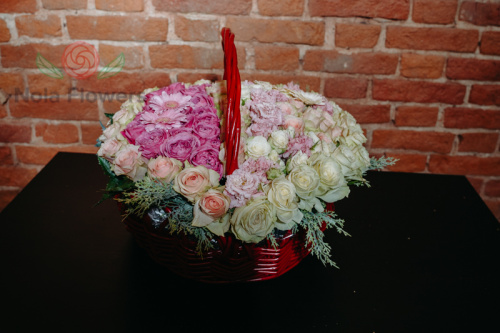 Корзина в виде сердца